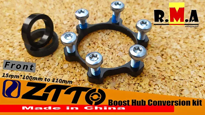 BOOST - адаптер-переходник на втулки (с 15x100mm до 15x110mm) - boost hub conversion kit - ZTTO 👲🚵💪