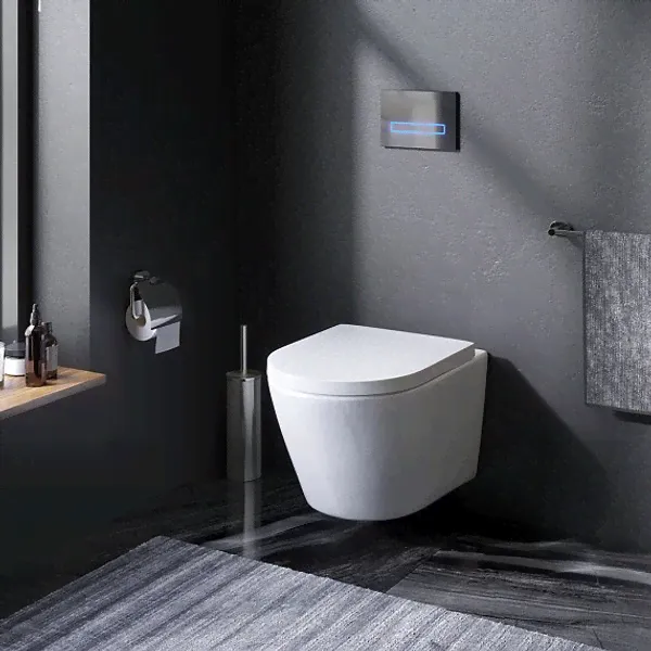 Унитаз подвесной Am.Pm Sense C741701SC безободковый-2