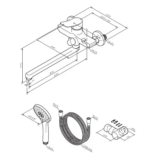 AM-PM Brava F88A95000 смесители-0