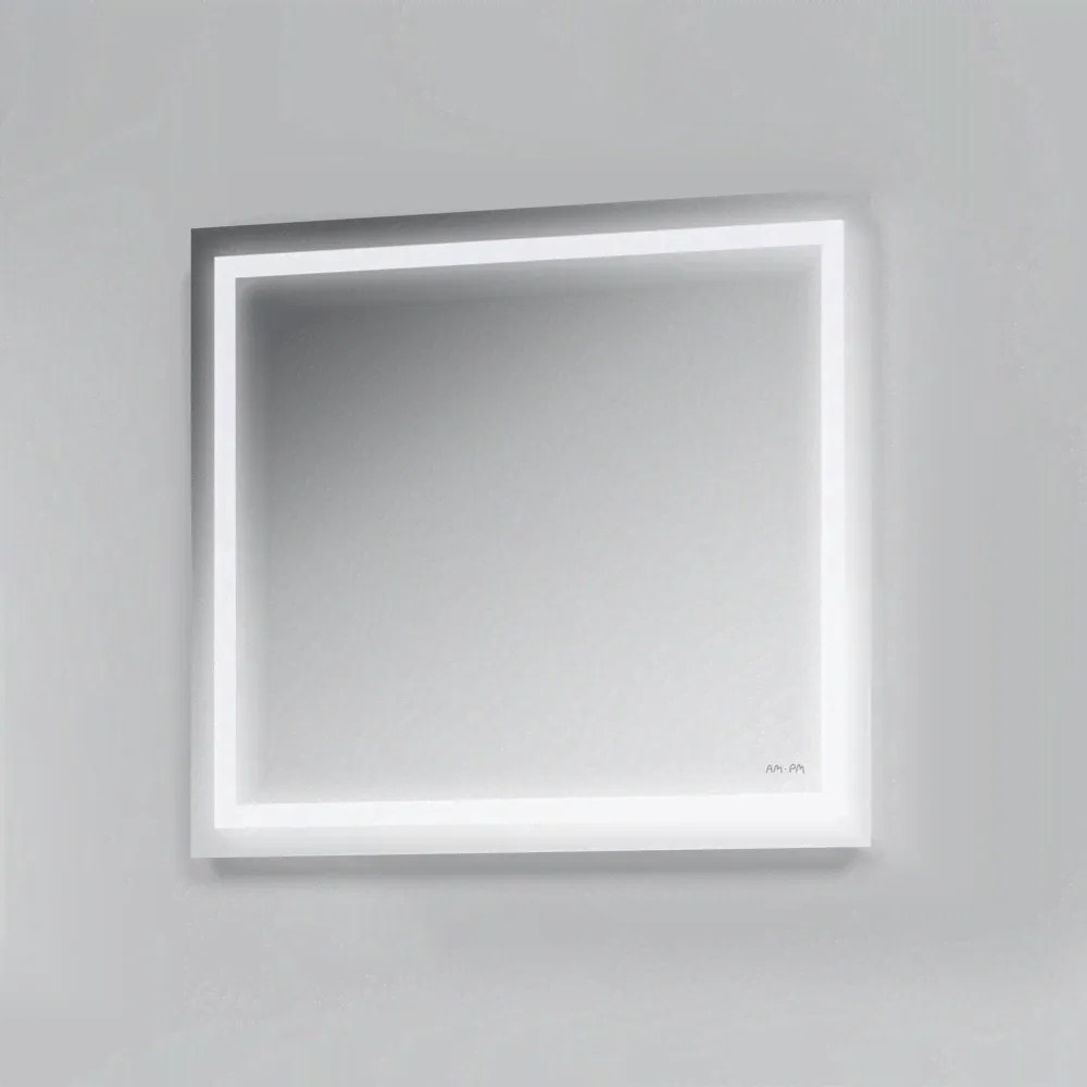 Зеркало Am.Pm Gem 80 см с LED-подсветкой по периметру, M91AMOX0801WG-1